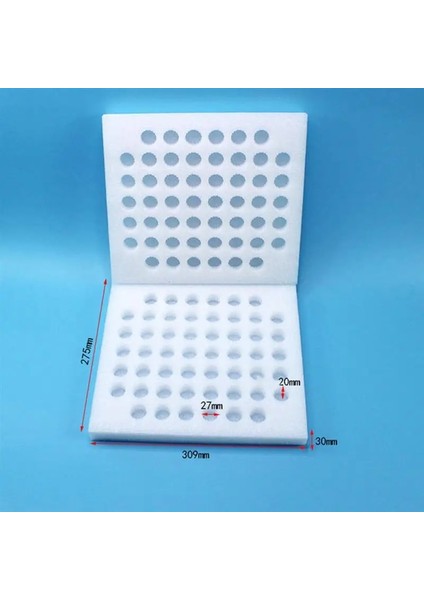 Beyaz Stil 30.9X27.5CM Onge Bıldırcın Yumurtası Tepsileri Sarma Yumurtalık Köpük Astarlı Yumurta Tepsisi Mutfak Aksesuarları Için Quakeproof Bıldırcın Yumurtası Kutusu (Yurt Dışından) fırsatları