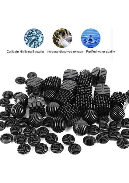 C Stili 10 Parça Adet Akvaryum Filtre Ortamı Biyo Toplar Temiz Su Biyolojik Top Nitrifikasyon Bakterileri Kaplumbağa Tankı Su Arıtma (Yurt Dışından) fiyatları