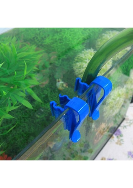 Mavi Stil B2QB Balık Tankı Hortum Tutucu Plastik Tank Ayarlanabilir Boru Kelepçesi Tutucular Akvaryum Hortumları Su Tüpü Klipsi Hava Pompası Aksesuarları (Yurt Dışından) modelleri