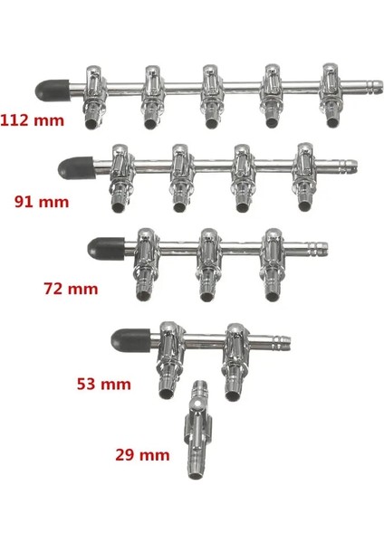 No.4 Tarzı Meme 4mm Akvaryum Hava Valfi Paslanmaz Çelik Balık Tankı Hava Akışı Kontrol Kolu Valf Dağıtıcı Splitter Oksijen Pompası Aksesuarları (Yurt Dışından) indirimleri
