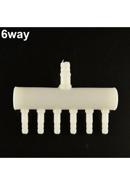 10 Yollu Stil Lastik Yolları 4mm Akvaryum Balıkları Tankı Plastik Hava Akış Valfi Bölücü Kiti Oksijen Akvaryum Malzemelerinin Küçük Eklenmesi (Yurt Dışından) indirimleri