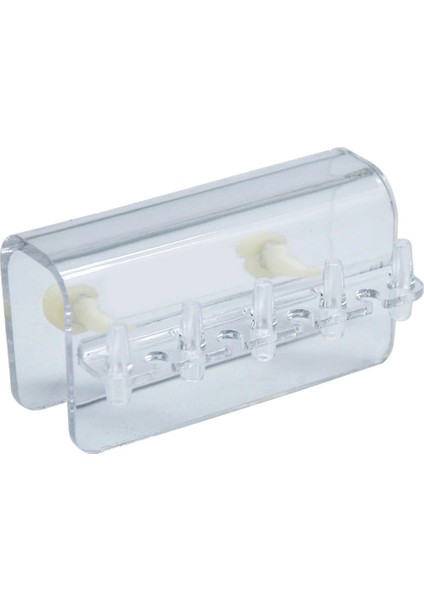 Şeffaf Stil 72X39.5MM 5 Tüp Şeffaf Akvaryum Boru Askı Dozaj Pompası Akvaryum Braketi Tank Malzemeleri Pc Raf Fikstür Tutucu Dağı Yumuşak Hortum Balık (Yurt Dışından)