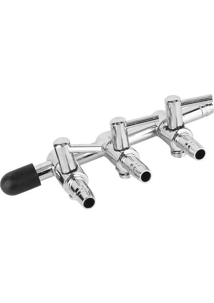 3 Yollu Stil 1 Parça Paslanmaz Çelik Akvaryum Hava Regülatörü Vana Balık Tankı Hava Hattı Bölücü Kontrol Vanası Hava Pompası Akvaryum Aksesuarları Tüp 4mm (Yurt Dışından)