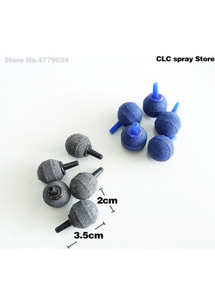 Mavi 5 Adet Tarzı Hava Kabarcığı Taşı Et Akvaryum Gölet Silindir Kabarcık Hava Taş Balık Tankı Havalandırma Havalandırıcı Difüzör (Yurt Dışından) modelleri