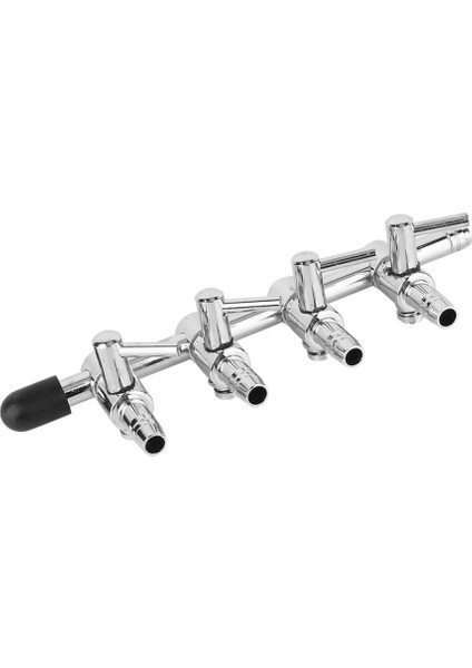 4 Yollu Stil 1 Parça Paslanmaz Çelik Akvaryum Hava Regülatörü Vana Balık Tankı Hava Hattı Bölücü Kontrol Vanası Hava Pompası Akvaryum Aksesuarları Tüp 4mm (Yurt Dışından)