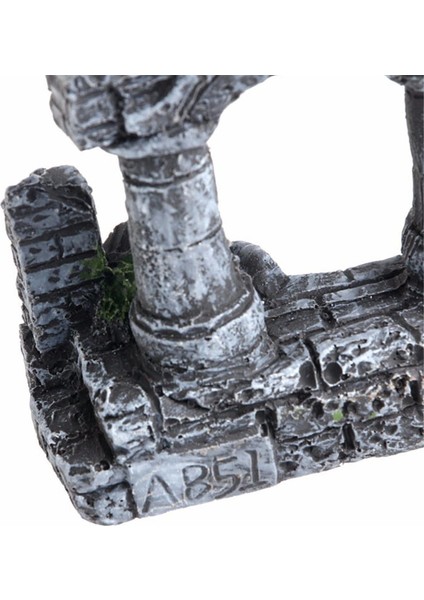 Stil 1 Stil Retro Akvaryum Balıkları Tankı Kare Roma Taş Sütunları Reçine Manuel Taş Peyzaj Dekorasyonu Akvaryum Balıkları Tankı Dekorasyonu (Yurt Dışından) modelleri