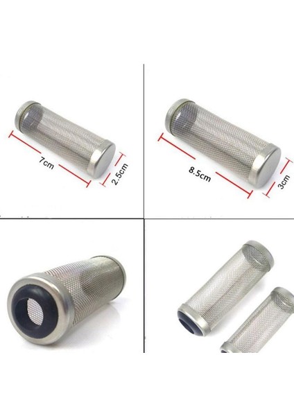 Gümüş Tarzı 12 mm mm Balık Tankı Filtresi Giriş Kutusu Mesh Karides Ağları Paslanmaz Çelik Özel Silindir Filtreler Giriş Girişi Akvaryum Erişimini Koruyun (Yurt Dışından) indirimleri