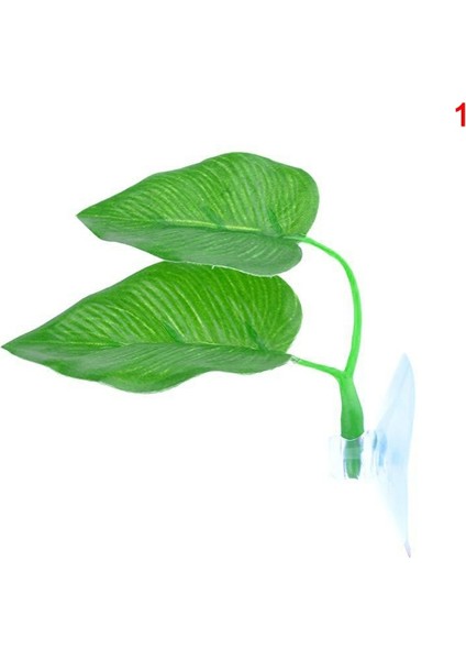 No.1 Tarzı Çift Katmanlı Simülasyon Süs Yaprak Betta Balık Dinlenme Yumurtlama Yaprak Betta Balık Yatağı Balık Tankı Akvaryum Için Hamak (Yurt Dışından)