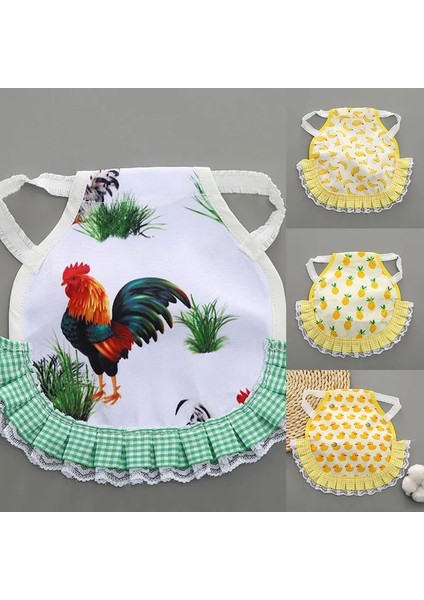 Ananas Tarzı Tavuk Koruma Önlüğü Tavuk Eyer Evcil Hayvan Giysileri Tavuk Aprogle Askı Önlük Ceket Tüy Koruma Tutucu Pet Koruyucu (Yurt Dışından) fiyatları