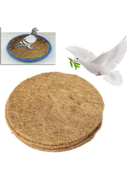 Kahverengi Tarzı M Beden Güvercin Malzemeleri Kase Çim Mat Nem Alma Kuş Yumurtaları Havza Yuvası Aksesuarları B95B (Yurt Dışından) indirimleri