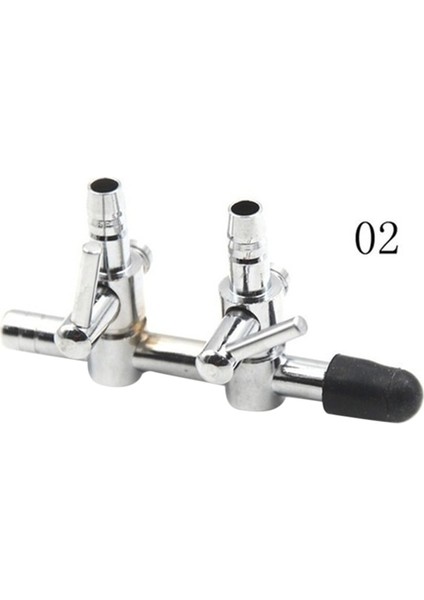 2 Kafa Stili Akvaryum Hava Akış Borusu Balık Tankı Hava Regülatörü Vana Oksijen Pompası Bölücü Hava Akışı Paslanmaz Çelik Boru Kafaları (Yurt Dışından) fiyatları