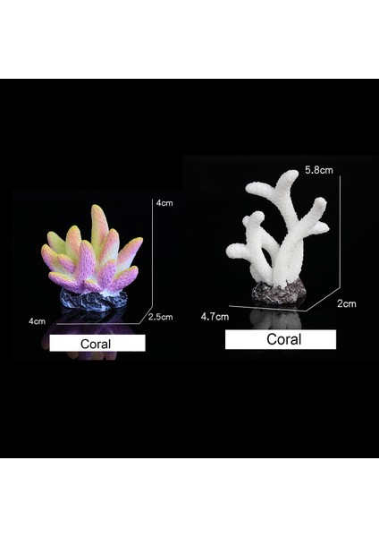 No.4 Tarzı Renkli Sualtı Simülasyon Canlı Akvaryum Reçine Mercan Balık Tankı Akvaryum Dekorasyon Yapay Mercan Balık Tankı Süsleri (Yurt Dışından) fiyatları