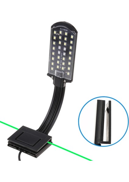 Basit LED Akvaryum Işıkları Su Çim Bitkileri Büyümek Hafif Balık Tankı Akvaryum C42 Için Clip-On Su Geçirmez Aydınlatma Lambası (Yurt Dışından)