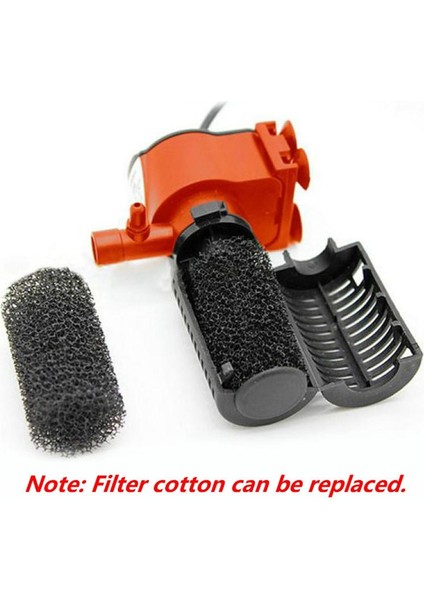 Filtre ve 2 Pamuk Stili 3W 3W Mini Dahili Akvaryum Filtresi Dalgıç Su Sirkülasyon Pompası Filtre Balık Kaplumbağa Tankı Için Oksijen Eklemek (Yurt Dışından) indirimleri