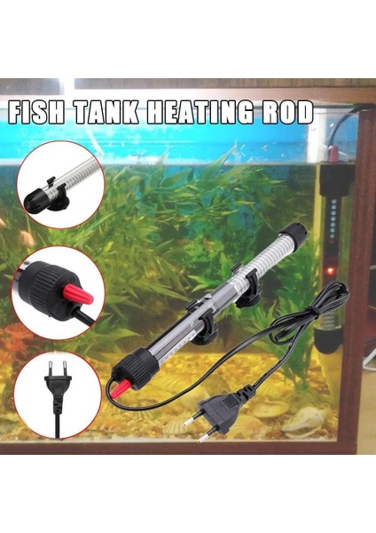 300W Tarzı Ayarlanabilir Sıcaklık Termostatı Isıtıcı Çubuk Dalgıç Akvaryum Balık Tankı Vantuzlu Su Isısı (Yurt Dışından) fırsatları