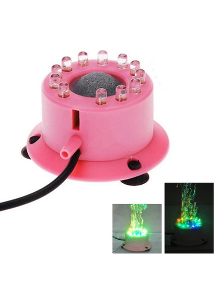 Pembe Abd Fiş Stili LED Işık Renkli Balık Tankı Hava Kabarcıkları Işık Balık Tankı Kabarcık Işık LED Dalış Renkli Lamba Akvaryum Dekorasyon Süsler (Yurt Dışından) indirimleri