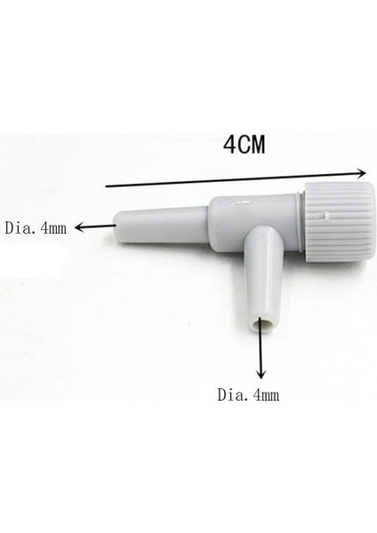 Gri Dirsek Stili Çap 4mm 5pcslot 2 3 Yollu Akvaryum Hava Pompası Konektörü Kontrol Vanası Hava Borusu Tüpü Akvaryum Hava Kontrol Vanası Balıkçılık Aksesuarları (Yurt Dışından)