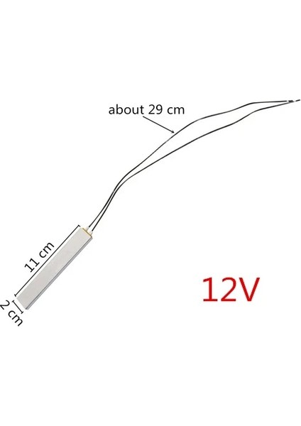12V Tarzı M Beden Ptc Elemanı Isıtıcı Dıy Yumurta Kuluçka Makinesi Aksesuarları Isıtıcı Saç Kurutma Makinesi Maşaları Isıtma Elemanı (Yurt Dışından)