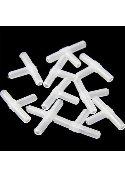 Siyah Stil Tek Boyut Lastik Akvaryum Hava Tee Eklemleri T 3 Yollu Eklemler T-Bağlantı Balık Tankı Hava Pompası Hattı Boru Boru Hattı Konnektörleri (Yurt Dışından) fırsatları