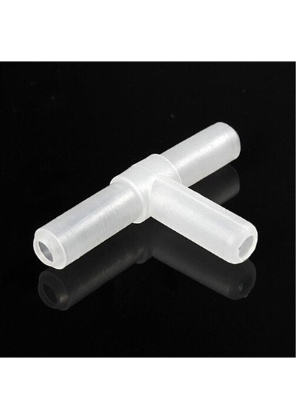 Siyah Stil Tek Boyut Lastik Akvaryum Hava Tee Eklemleri T 3 Yollu Eklemler T-Bağlantı Balık Tankı Hava Pompası Hattı Boru Boru Hattı Konnektörleri (Yurt Dışından) indirimleri