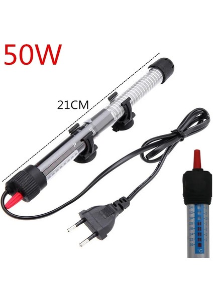 Cam 50W Tarzı Ingiltere Adaptör Fişi En Son Balık Tankı Isıtma Çubuğu Dijital Ekran Ptc Enerji Tasarrufu ve Güç Tasarrufu Frekans Dönüşüm Akvaryum Eco Isıtıcı (Yurt Dışından) fiyatları