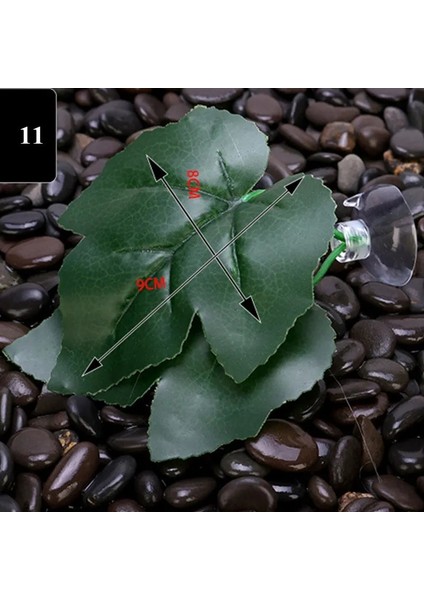 No.11 Stili Akvaryum Betta Yaprağı Yapay Bitki Balık Oviposition Dinlenme Yatağı Balık Tankı Yüzen Yatak Yaprak Hamak Mücadele Balık Akvaryum Dekoru (Yurt Dışından)