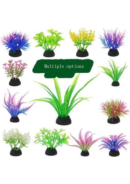 CS65 Yeşil Stil Balık Tankı Peyzaj Mmulated Su Tesisi Çiçekler Sahte Su Tesisi Plastik Su Tesisi Balık Tankı Aksesuarları (Yurt Dışından) fiyatları