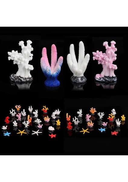 Stil 2 Stili Yeni Yapay Remülasyon Mercan Balık Tankı Küçük Mini Mikro Peyzaj Balık Tankı Akvaryum Dekoratif Süsler (Yurt Dışından) fiyatları