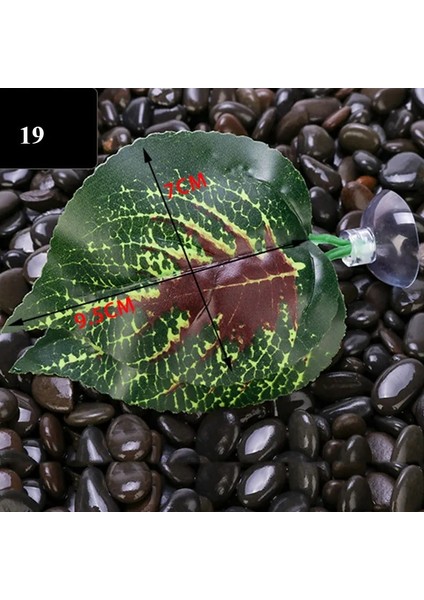 No.22 Tarzı Akvaryum Betta Yaprağı Yapay Bitki Balık Oviposition Dinlenme Yatağı Balık Tankı Yüzen Yatak Yaprak Hamak Mücadele Balık Akvaryum Dekoru (Yurt Dışından)
