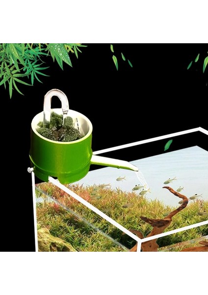 Stil-Bir Stil Yaratıcı Balık Tankı Filtresi Mini Küçük Dış Duvara Monte Filtre Kutusu Bambu Tüp Filtre Akvaryum Aksesuarları (Yurt Dışından) fiyatları
