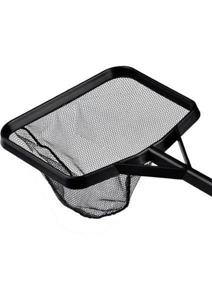 Siyah Stil Orta Siyah Akvaryum Aksesuarları Uzun Saplı Kare Akvaryum Balık Tankı Balık Ağı Iniş Ağı Balık Için Dayanıklı Ürünler (Yurt Dışından) indirimleri