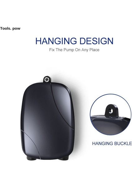 B Tarzı Akvaryum Hava Pompası Balık Tankı Mini Kompresör Tek Çift Çıkışlı Çek Valf Tüpü Su Aksesuarları 220V 3W 5W Balık Için (Yurt Dışından) fırsatları