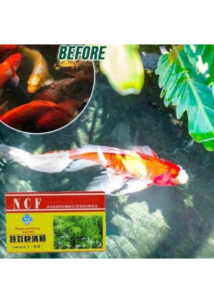 Stil Olarak Akvaryum Su Arıtıcı Balık Tankı Tatlı Su ve Tuzlu Su Için Su Arındırıcı Toz 30G Temizleme Aletleri Аквариумные Аксессуары (Yurt Dışından) fiyatları