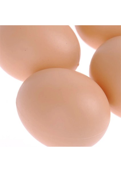 Pembe Tarzı 6 Adet Tavuk Kümes Hayvanları Simülasyon Yapay Sahte Sahte Plastik Yumurta Tavuk Ördek Kazlar Kuluçka Kuluçka Yetiştiriciliği Çiftlik Hayvanı Suppl (Yurt Dışından) modelleri