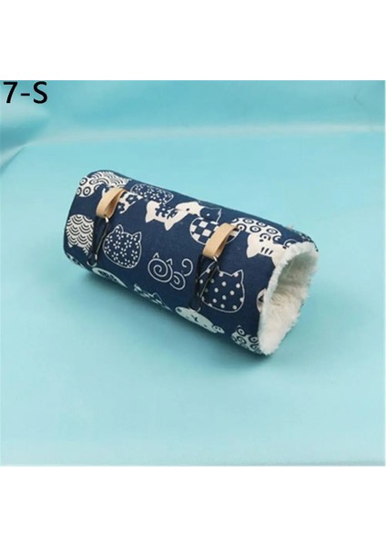 No.7 Tarzı M Beden Hamster Kafesi Gelincik Tünel Hamak Sıçan Için Sıcak Hamster Tüp Oyuncak Asılı Yatak Kafesi Hamster Tavşan Kobay Küçük Hayvanlar (Yurt Dışından)