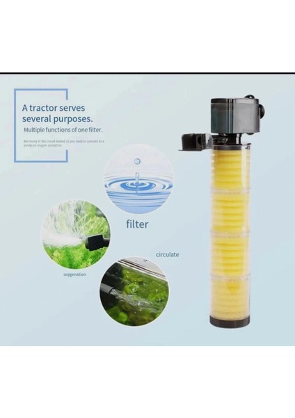 3 Parça Tarzı Ingiltere Fiş Adaptörü Balık Tankı Filtresi Dilsiz Üçü Bir Arada Dahili Dalgıç Pompa Akvaryum Oksijen Makinesi Balık Tankı Filtre Pompası Akvaryum Aksesuarları。 (Yurt Dışından) indirimleri