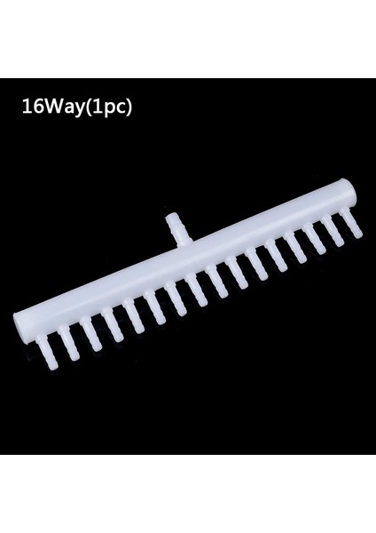 F Stili 4mm - Lastik Akvaryum Balık Yolu Akvaryum Balıkları Tankı Hava Akışı Bölücü Kontrol Kolu Valfi (Yurt Dışından)