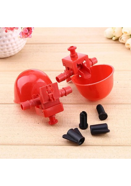 Kırmızı Stil 5 Adet Ken Waterer Tavuklar Bıldırcın Kuşları Içme Kaseleri Tavuk Için Su Aşçı Nipel Suluklar Kümes Hayvanları Çiftlik Hayvanı Malzemeleri (Yurt Dışından) fiyatları