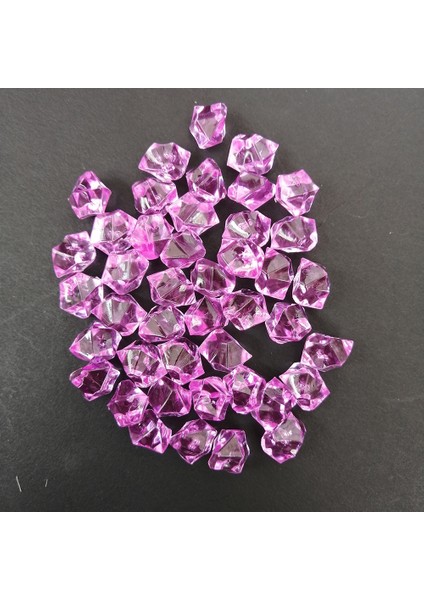 Gül Kırmızı Tarzı 11X14MM Camal Çanta Akvaryum Akrilik Taşlar Kristal Buz Küpleri Dekor Vazo Dolgu Çakıl Balık Tankı Ev ​​süsleme Manzara (Yurt Dışından)