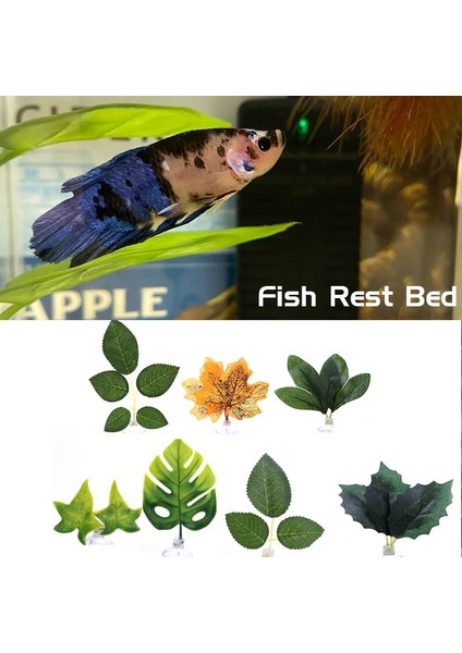 2 Adet Tarzı 3 Adet Yeni Yapay Bitki Yaprak Tropikal Akvaryum Dekor Betta Hamak Balık Dinlenme Yatağı Balık Dinlenme Yumurtlama Çevre Koruma (Yurt Dışından) fiyatları