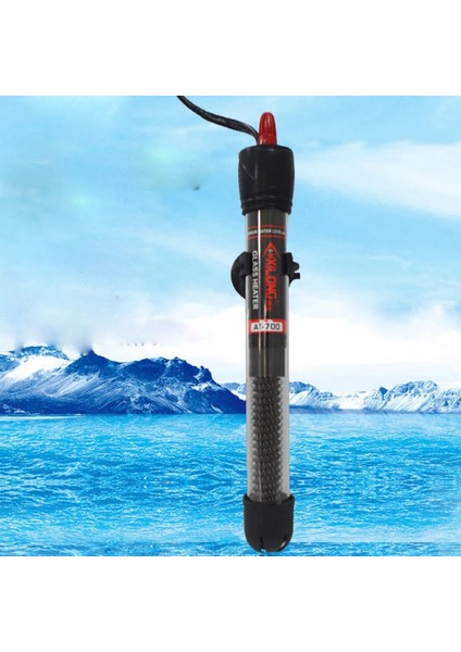 Siyah Stil 100W Akvaryum Isıtıcı Balık Tankı Cam Isıtıcı Sıcaklık Kontrol Cihazı C Ayarlanabilir Termostat Isıtma Çubuğu (Yurt Dışından)