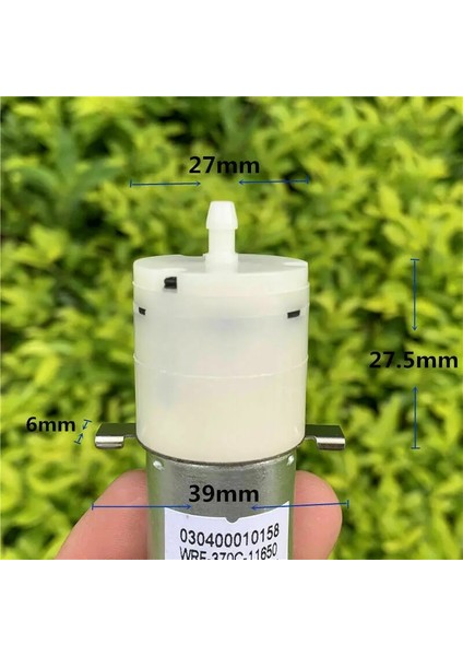 Koge Kpmb 370 Motorlu Hava Pompası Dc 5V 6V 7.4V 12V Oksijen Pompası Akvaryum Balıkları Için Düşük Gürültü Su Tankı (Yurt Dışından) modelleri