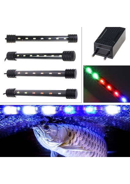 Pembe Tarzı 2021 Yeni 3.5W Dalgıç Su Geçirmez Akvaryum Balık Tankı LED Işık Çubuğu Lamba Şeridi Ab Tak (Yurt Dışından) fiyatları
