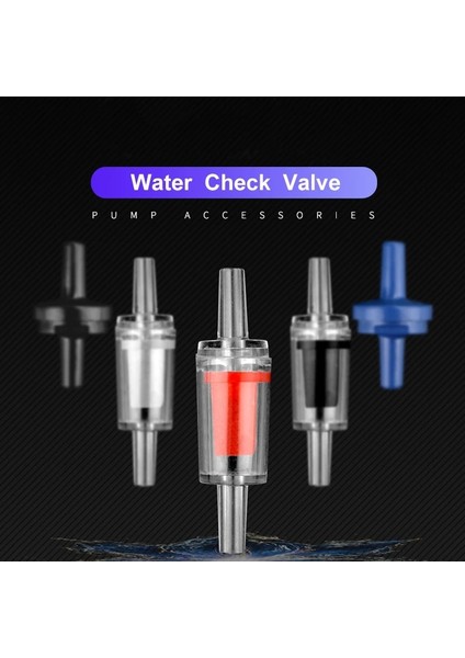 2 Adet Beyaz DIA4MM Stili Resim Olarak Redblackbluewhite Dia mm Plastik Tek Yönlü Geri Dönüşsüz Su Inline Sıvılar Akvaryum Hava Pompası Aksesuarları Için Çek Valf (Yurt Dışından) fiyatları