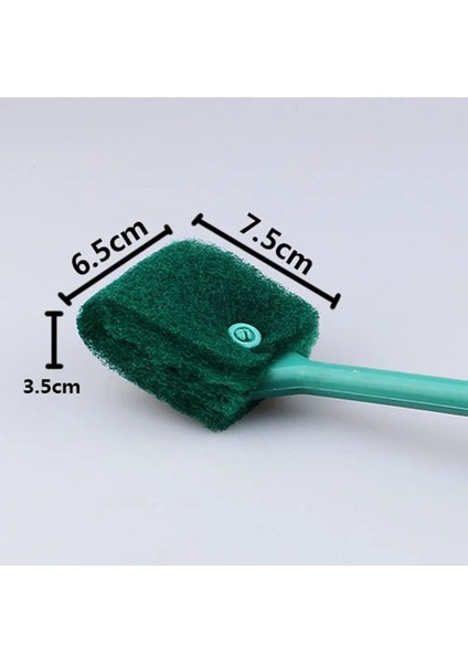 Yeşil Stil 40CM 2 Kafa Temizleme Fırçası Plastik Sünger Akvaryum Camı Yosun Temizleyici Cam Bitki Akvaryum Balık Tankı Akvaryum Aksesuarları Sıcak Satış (Yurt Dışından) indirimleri