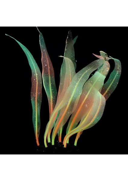 Kırmızı Stil Renkli Silikon Deniz Yosunu Mercan Bitkileri Parlayan Yapay Sualtı Süsleme Yumuşak Balık Tankı Aksesuarları Süslemeleri Görüntüleme (Yurt Dışından) fiyatları