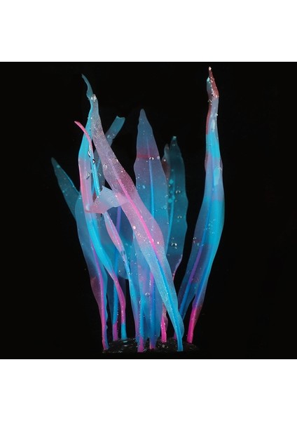 Kırmızı Stil Renkli Silikon Deniz Yosunu Mercan Bitkileri Parlayan Yapay Sualtı Süsleme Yumuşak Balık Tankı Aksesuarları Süslemeleri Görüntüleme (Yurt Dışından) indirimleri