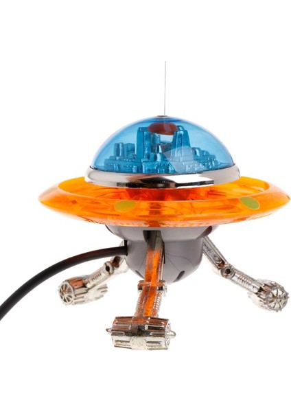 Dekor Ufo Akvaryum Aksiyon-Hava Efekti Dekorasyon Sualtı Balık Tankı Süsleme E7CC (Yurt Dışından)