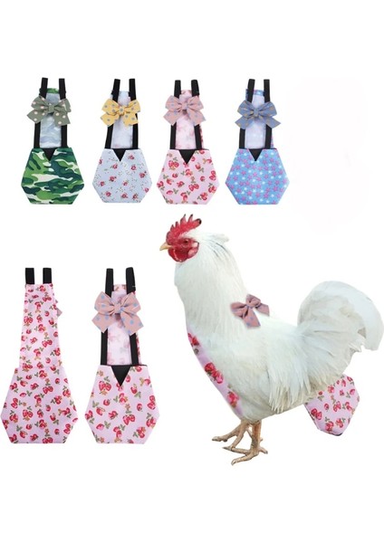 Çiçek Stili L Beden Ayarlanabilir Pet Pamuklu Bez Bezi Yıkanabilir Yaratıcı Ilmek Çiftlik Hayvanları Için Giysi Kaz Ördek Tavuk Tavuk Kümes Hayvanları (Yurt Dışından) fiyatları