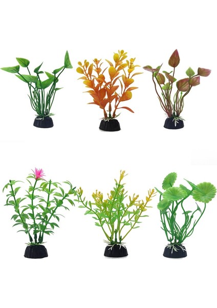 P303 Stili Simülasyon Yapay Bitkiler Akvaryum Balık Tankı Dekor Su Yabani Otları Süs Bitkisi Plastik Yeşil Çim Peyzaj Dekorasyonu (Yurt Dışından) fiyatları